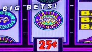 $50 SPINS! HIGH LIMIT LIVE PLAY ★ Slots ★ TRIPLE DOUBLE DIAMOND FREE GAMES ★ Slots ★ CAN'T ALWAYS WI