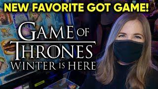 The NEW Game Of Thrones Winter Is Here Slot Machine Is Awesome!! BONUS! BIG HIT!!