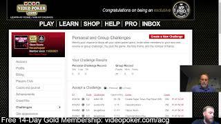 Win a $50 Amazon Gift Card! Video Poker Challenge