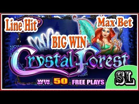 ** BIG WIN ** CRYSTAL FOREST ** Max Bet ** Line Hit ** SLOT LOVER **