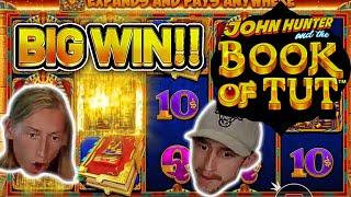 BIG WIN! BOOK OF TUT BIG WIN -  Casino Slots from Casinodaddy LIVE STREAM