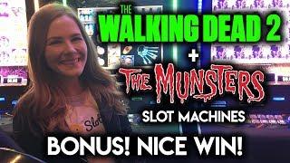 The Munsters Slot Machine BONUS WIN!