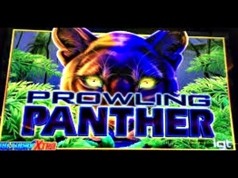 (First Attempt) Igt - Prowling Panther : Live Play , Line Hit and 2 Bonuses