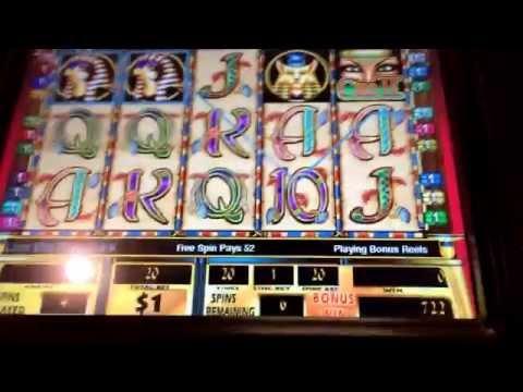 Cleopatra 2 high limit $20 max bet bonus win