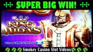 King Midas Slot Machine Bonus SUPER BIG WIN Gold Ladies!