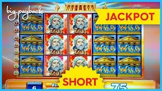 WINNING OVER $30,000 on the Zeus Slot - MASSIVE JACKPOT HANDPAY! #Shorts