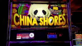 CHINA SHORES Slot Machine $100 Live Play (no bonus)