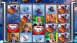 SUPERMAN MAN THE MOVIE: JOR-EL'S LEGACY Video Slot Casino Game with a KRYPTON ESCAPE  BONUS
