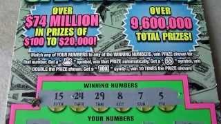 "Cash Spectacular" $10 Illinois Lottery Instant Scratch Ticket