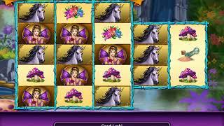 GOLDEN UNICORN Video Slot Casino Game with an ENCHANTED MEADOW FREE SPIN BONUS