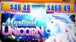 WMS - Mystical Unicorne :  Bonus and Line Hit on a $1.00 bet