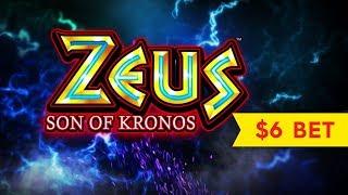 Zeus Son of Kronos Slot - PROGRESSIVES & BONUSES, NICE!