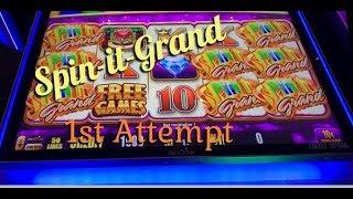 Spin-it-Grand - 1st Attempt 10c denom
