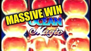 OCEAN MAGIC SLOT: MASSIVE WIN (MAX BET)