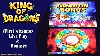 King of Dragons Slot - First Attempt : Live play and Bonuses at Viejas Casino and Hotel