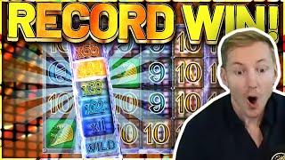 RECORD WIN! Danger High Voltage Big win - HUGE WIN on Casino slots from Casinodaddy LIVE STREAM