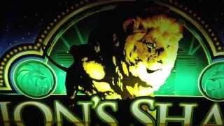 MGM Grand Lion's Share Progressive Slot Machine 2012
