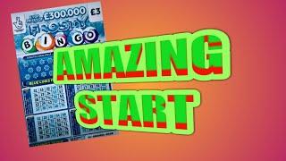 AMAZING ...SCRATCHCARDS...GAME.....VIEWERS ARE ADDING MORE ..AND MORE CARDS TO THE BIG PRIZE DRAW