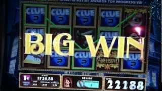 Clue Slot Machine Bonus - Time to add wilds BIG WIN!