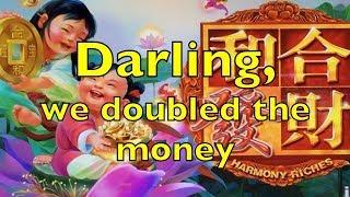 HARMONY RICHES - Double? Triple? - Sweet Wins On A Cute Game - IGT Slot Machine