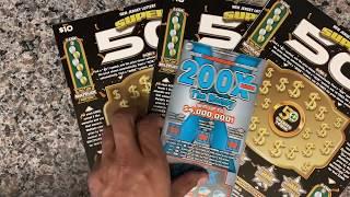 NJ Lottery SUPER 50 & 200X The Money WINNERS •