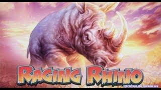 WMS Gaming: Any Way Series - Raging Rhino Slot Bonus WIN