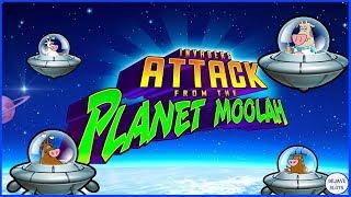 ALL FEATURES GREAT RUN | INVADERS ATTACK FROM THE PLANET MOOLAH SLOT MACHINE | MAX BET BONUS