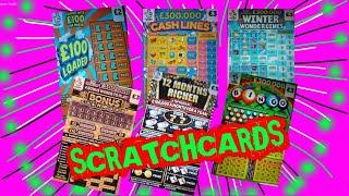 What a Game...12 months Richer..Cashword..Wonderlines..Cashword..Bingo..£100 Loaded..5X Cash.WIN £50