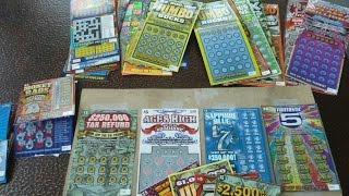 Scratching Every Scratch Off Lottery Ticket from my local store | $5 Tickets