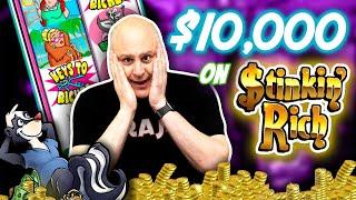 ★ Slots ★ What Can I Hit with $10,000 on Stinkin’ Rich Slots? ★ Slots ★ $100 SPINS!