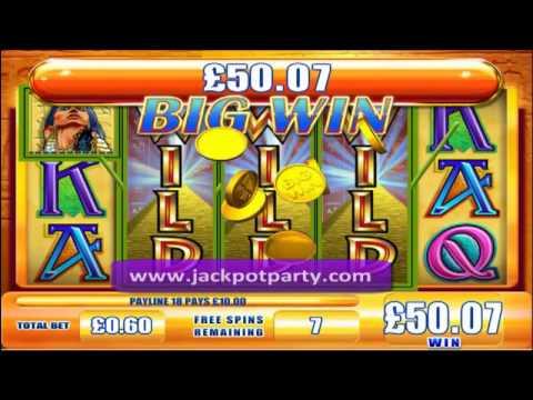 £201.00 MEGA BIG WIN (335 X STAKE) TEMPTATION QUEEN™ ONLINE SLOT AT JACKPOT PARTY®