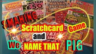 Wow!..what a Cracking game..Lots of super Cards..& Name that Pig time..Let's Go!