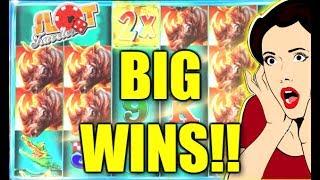 GETTING THE  SLOT WIN AT THE CASINO! MAX BET SLOT BONUS • AWESOME!