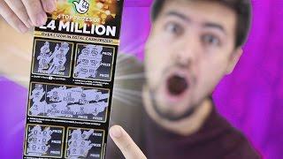X10 £4,000,000 SCRATCH CARDS...!!! - LET'S WIN BIG! (Scratch Cards For Charity)