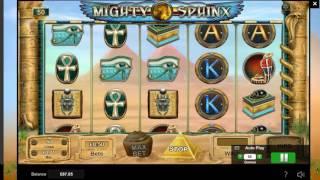 Mighty Sphinx Slot - 100 Spins On Video Slot