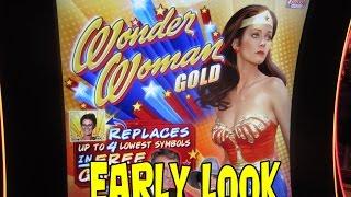 Bally - Wonder Woman Gold *** Early Look And Lynda Carter!