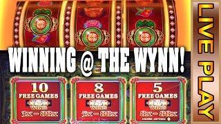 WINNING at the WYNN!! Fu Dao Le, 88 Fortunes & Green Machine Deluxe - Live Casino Play