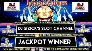 ~ LOW BET....BIG WIN ~ Jackpot Catcher Slot Machine ~JACKPOT WIN! ~ ARISTOCRAT THROWBACK • DJ BIZICK