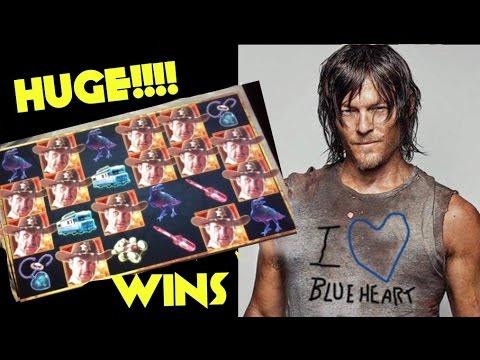 The WALKING DEAD slot machine Max Bet AWESOME WINS!