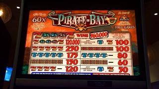 Pirate Bay slot machine (nickels)- Bonuses! ~ft. Black Widow~