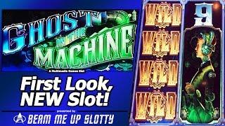 Ghost In The Machine - First Look: Live Play, Random Feature and Free Spins bonus