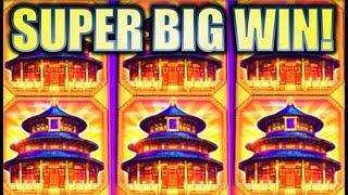•SUPER BIG WIN!• BALLY BONANZA! BIG RED LANTERN Slot Machine Bonus