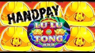 JACKPOT HANDPAY: Lu Lu Tong Slot + Huff n Puff Slot Wins