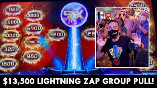 ⋆ Slots ⋆️ $13,500 ZAPPED on Lightning ZAP GROUP SLOT PULL at Plaza Casino ⋆ Slots ⋆️