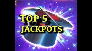 TOP 5 JACKPOTS: HOLD ONTO YOUR HAT