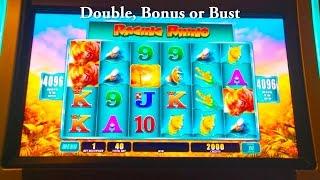 Raging Rhino slot machine, Double, Bonus or Bust 2
