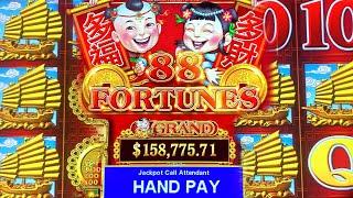 HIGH LIMIT 88 FORTUNES MASSIVE JACKPOT WIN ON $88 BETS ⋆ Slots ⋆ JACKPOT HAND PAY!