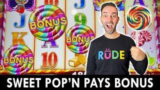 ⋆ Slots ⋆ SWEET BONUS on Pop N' Pays Slot at Coushatta ⋆ Slots ⋆