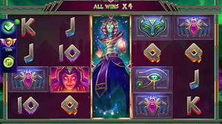 CURSE OF THE NILE Video Slot Casino Game with a FREE SPIN BONUS