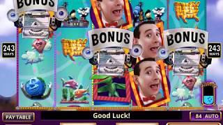 PEE-WEE'S PLAYHOUSE Video Slot Game with a MAGIC SCREEN CONNECT BONUS